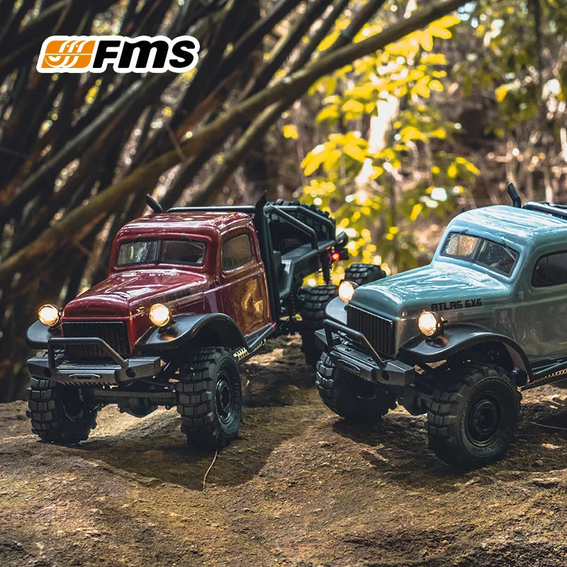 FMS 1/18 Atlas V2 RC Rock 6X6 Crawler RTR off road