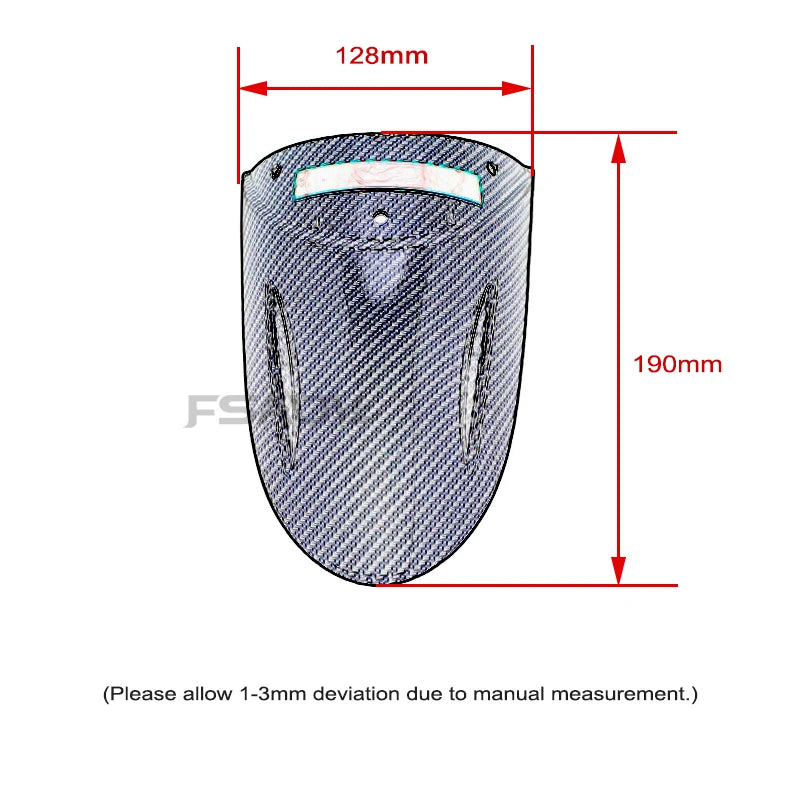 R1300GS Front Fender Mudguard Extender for BMW R1300GS 2023-2026 Adventure GS