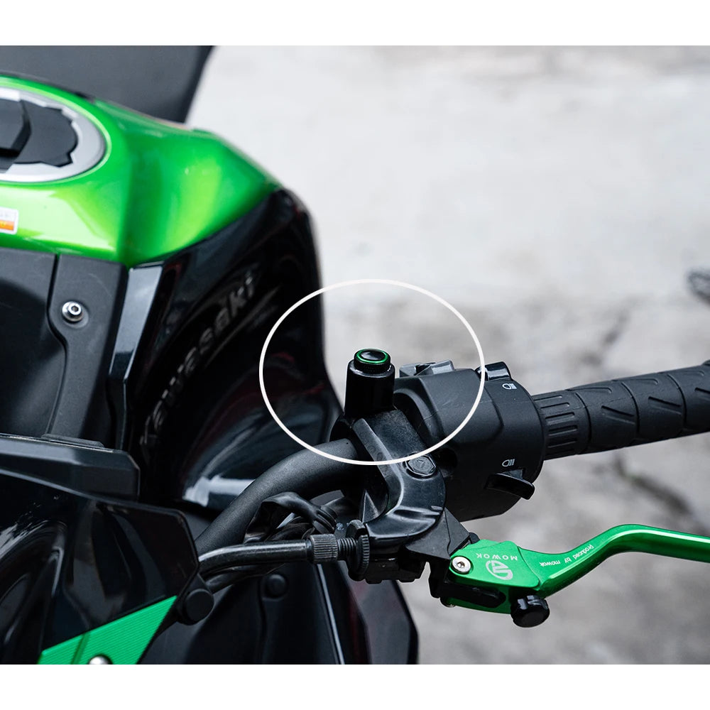 Yamaha MT07 MT09 MT10 Rear Mirror Hole Plugs M10*1.25 CNC Aluminum Screw Cover