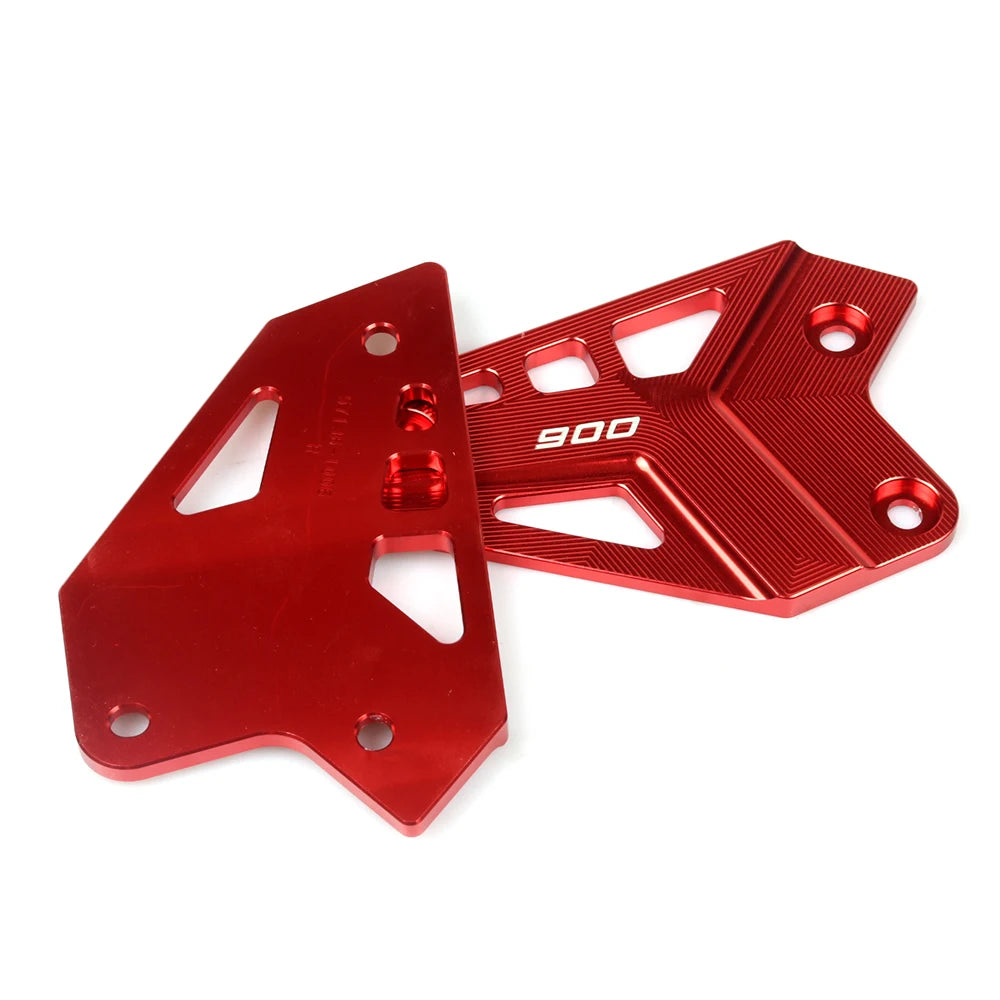 Kawasaki Z900 2017–2024 Rear Footpeg Heel Guard Plates CNC Alloy – All Colours