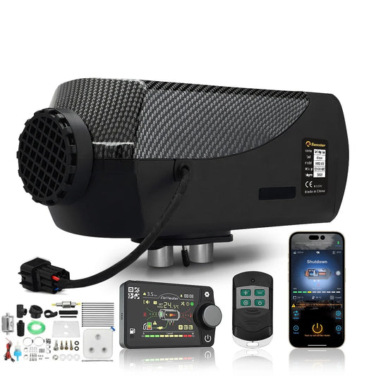 8KW 12V Diesel Air Heater w/ LCD & Bluetooth App, RV Truck Boat Camper