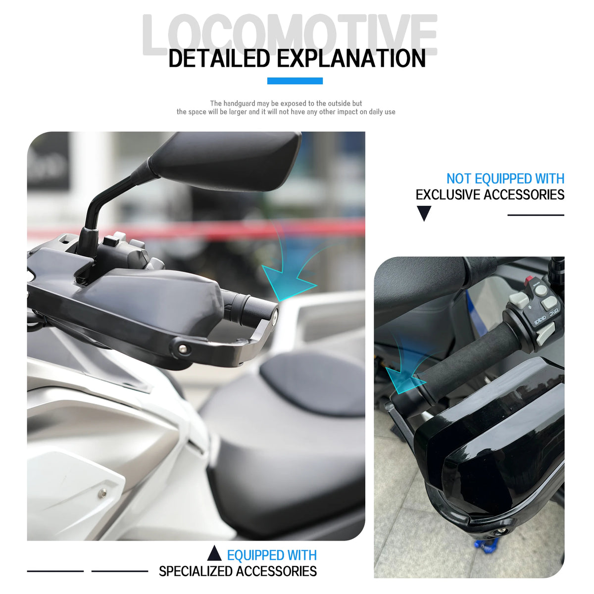 BMW F800GS F900GS Hand Guards 2024-2025 Aluminium Alloy Lever Protector
