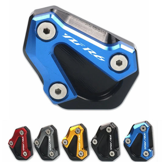 Yamaha YZF-R6 2006–2016 Kickstand CNC Side Stand Pad Extension Support