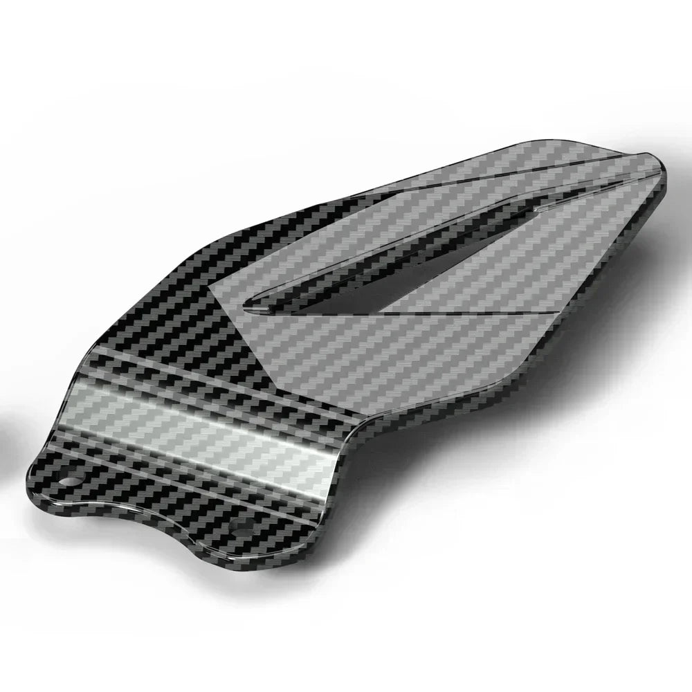 Yamaha R6 2006-2022 Carbon look Foot Pedal Heel Guard Plates Decoration Set