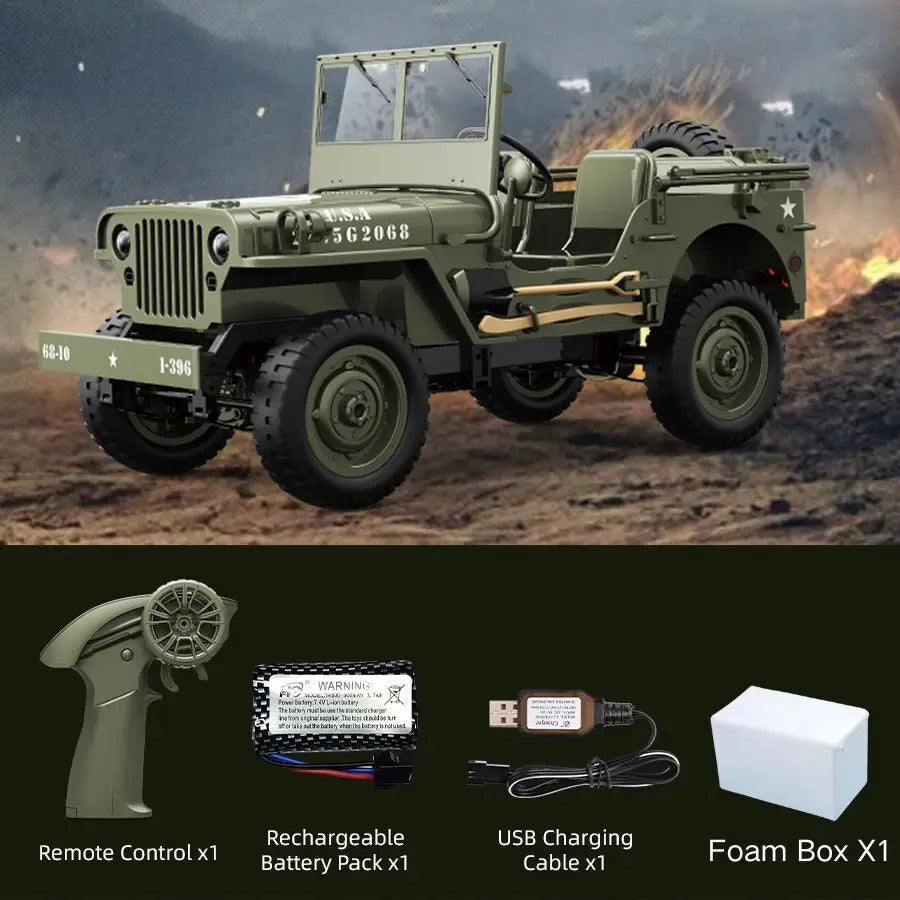 JJRC C8815, Q60, Q75, Q85, Q68, Q69 1:16 RC Military Truck Tank Crawler Jeep
