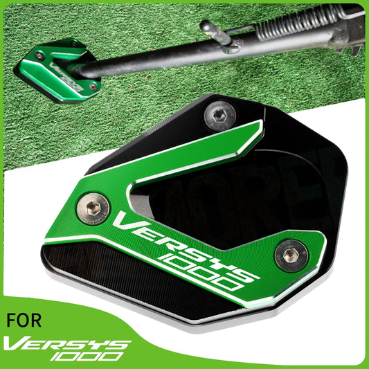 Kawasaki Versys 1000 SE Kickstand Side Stand Extension Pad CNC Aluminum 2015-2022
