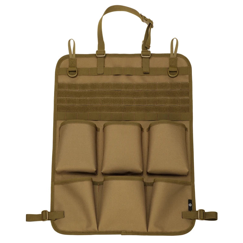Seat Back Organizer – Waterproof Storage Bag with MOLLE System