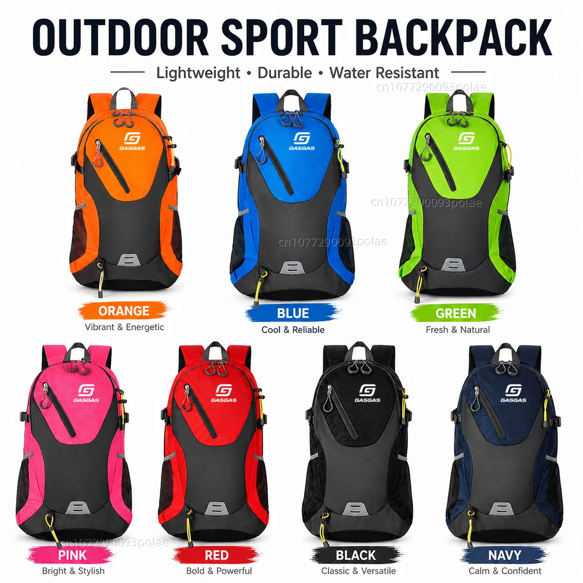 Backpack GASGAS Motorcycle Enduro MX Off Road Travel Riding Bag Commuting Gift