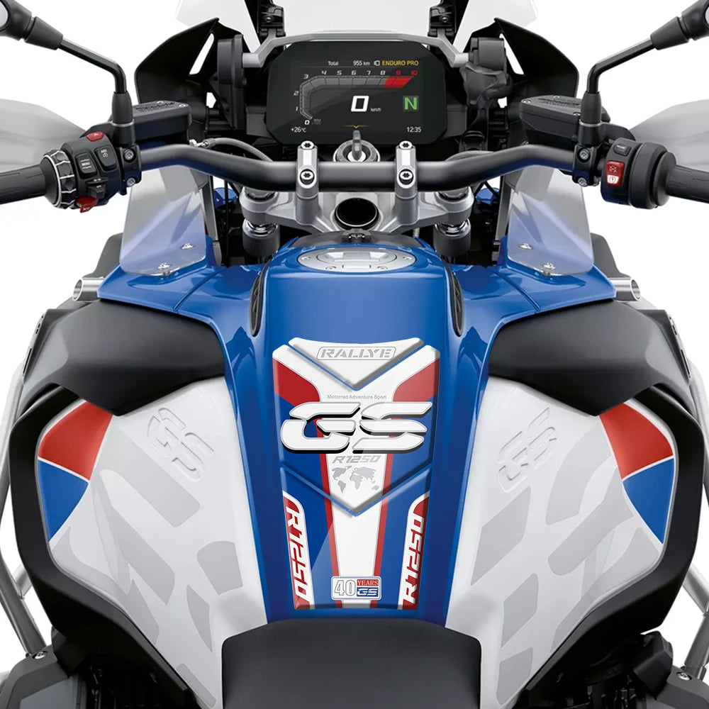 BMW R1250GS Adventure 3D Gel Tank Pad Protector 2019-2024 Paint Protection