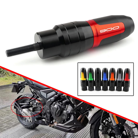 CNC Aluminium Exhaust Sliders Protector for Kawasaki Z900RS Z900 2017-2024
