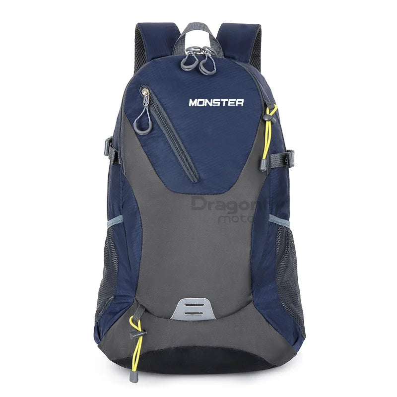 Backpack Ducati Monster Motorcycle Travel Bag Riding Touring Commuter Gift