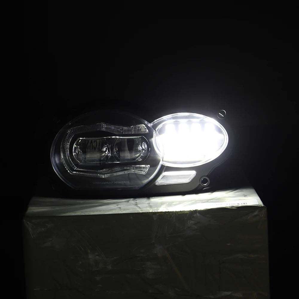 LED Headlight for BMW R1200GS ADV 2004-2012 110W IP67 Waterproof 6000K