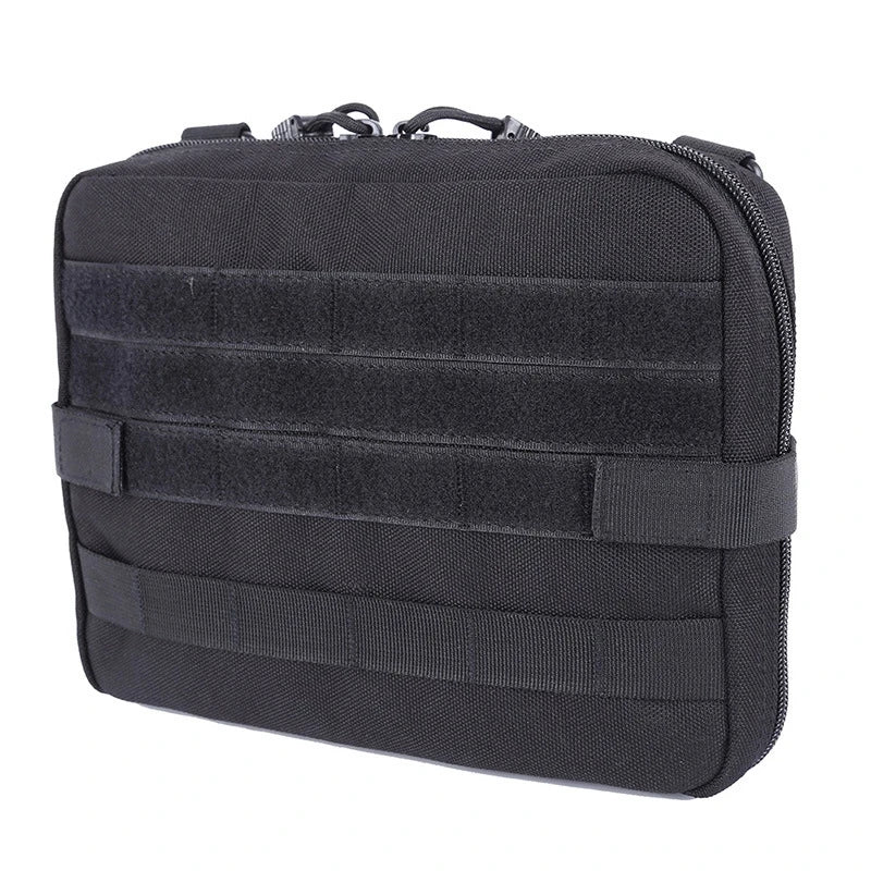 Tactical MOLLE Admin Pouch 1000D Nylon Utility Bag Map Pocket EDC  CS