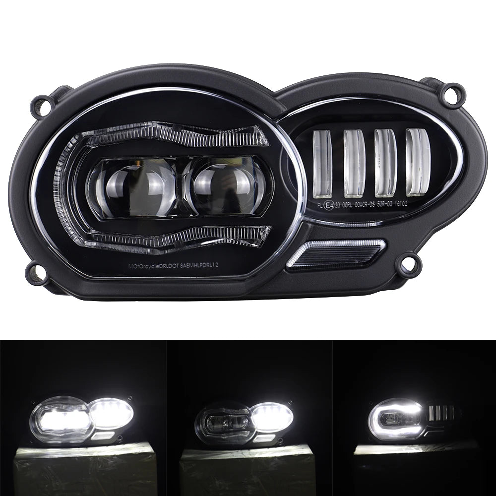 LED Headlight for BMW R1200GS ADV 2004-2012 110W IP67 Waterproof 6000K