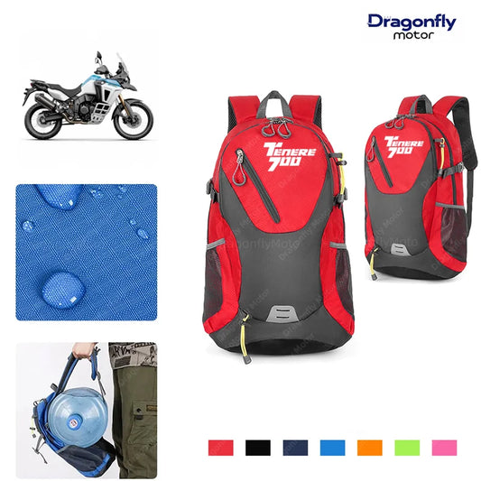 Backpack Yamaha Tenere 700 T700 XTZ700 Motorcycle Travel Bag Commuting Gift