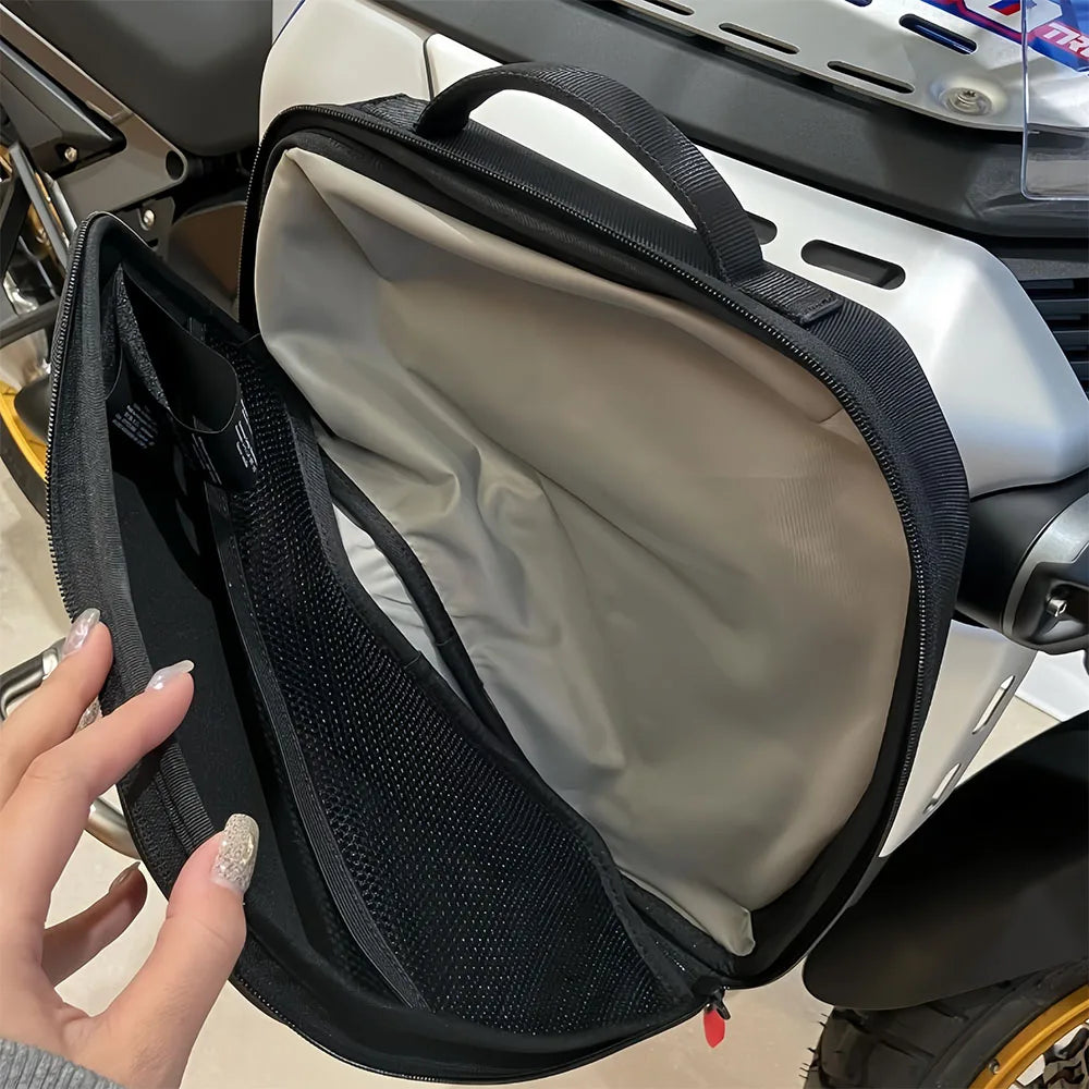 R1300GS Adventure Radiator Cowl Bags Waterproof L+R For BMW R1300GSA 2024 2025