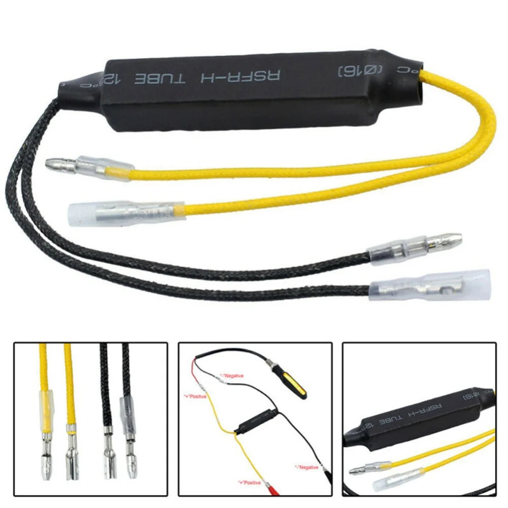 1-4PCS 12V 21W LED Turn Signal Resistor Fix Blinker Error Fast Flash Decoder