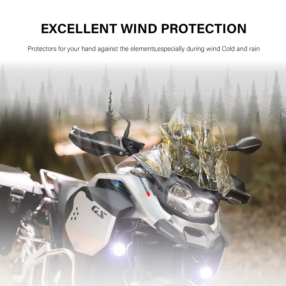 BMW F800GS F900GS F900GSA Hand Guard Extensions Wind Deflectors 2023-2025