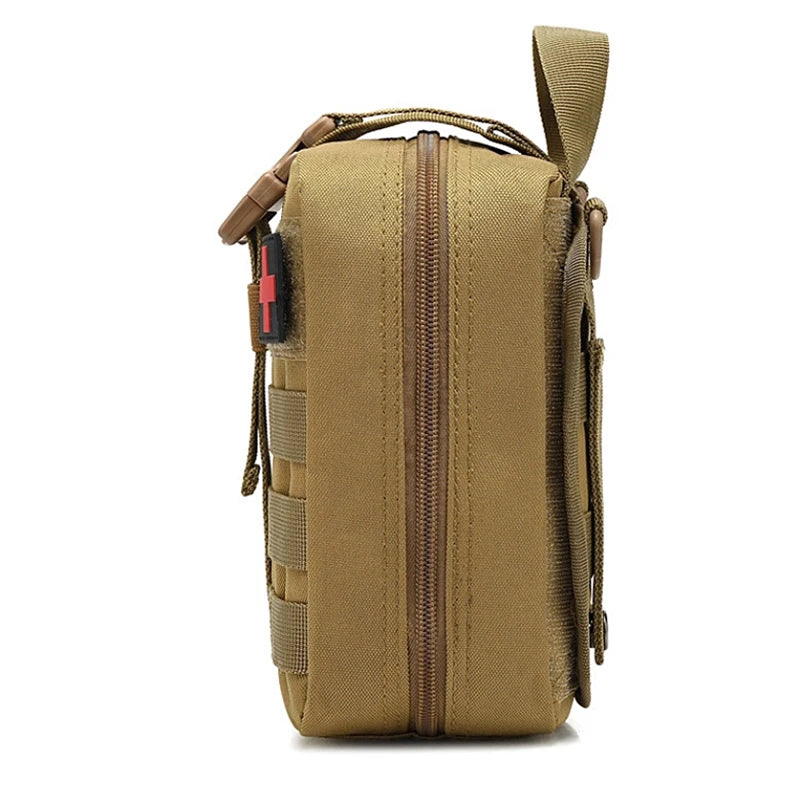 EDC Molle Pouch IFAK First Aid Waist Pack Medical Survival Kit Bag Airsoft sport
