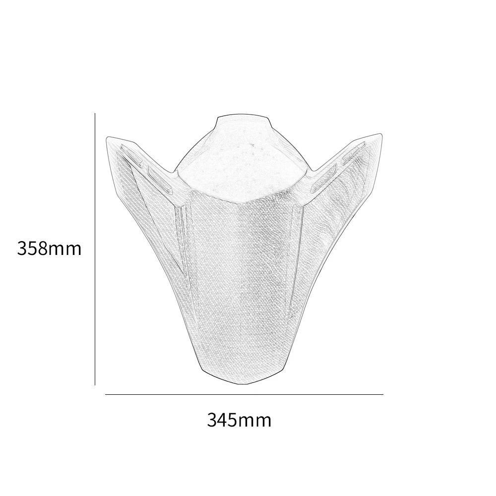 Kawasaki Z900 Cowl Rear Seat Cover Fairing 2017–2024 Pillion Tail Panel