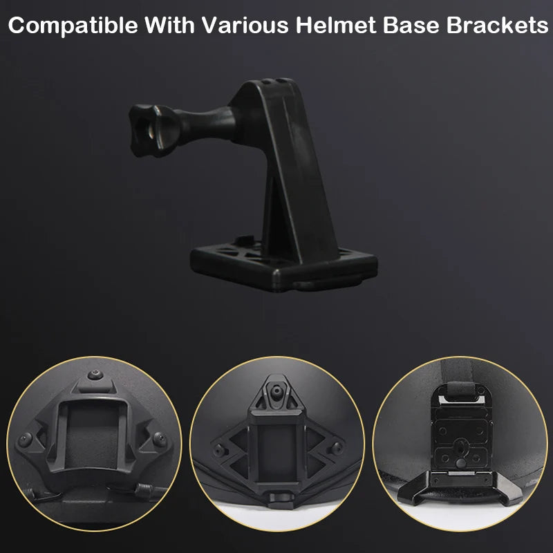 Helmet Camera Mount for GoPro Hero, Front Action camera Stand Airsoft, Paintball