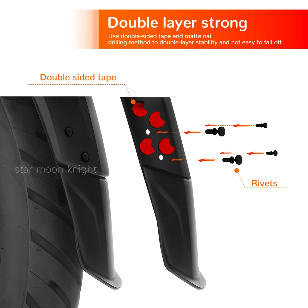 BMW F750GS F800GS Front Fender Extender Mudguard for  2018+ Splash Guard Cover