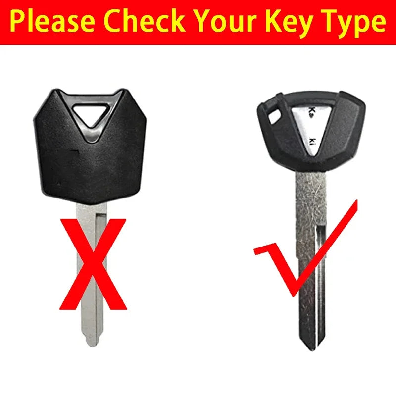 CNC Motorcycle Key Shell Key Case Cover Keychain for Kawasaki Z900 Z900SE 2017-2024