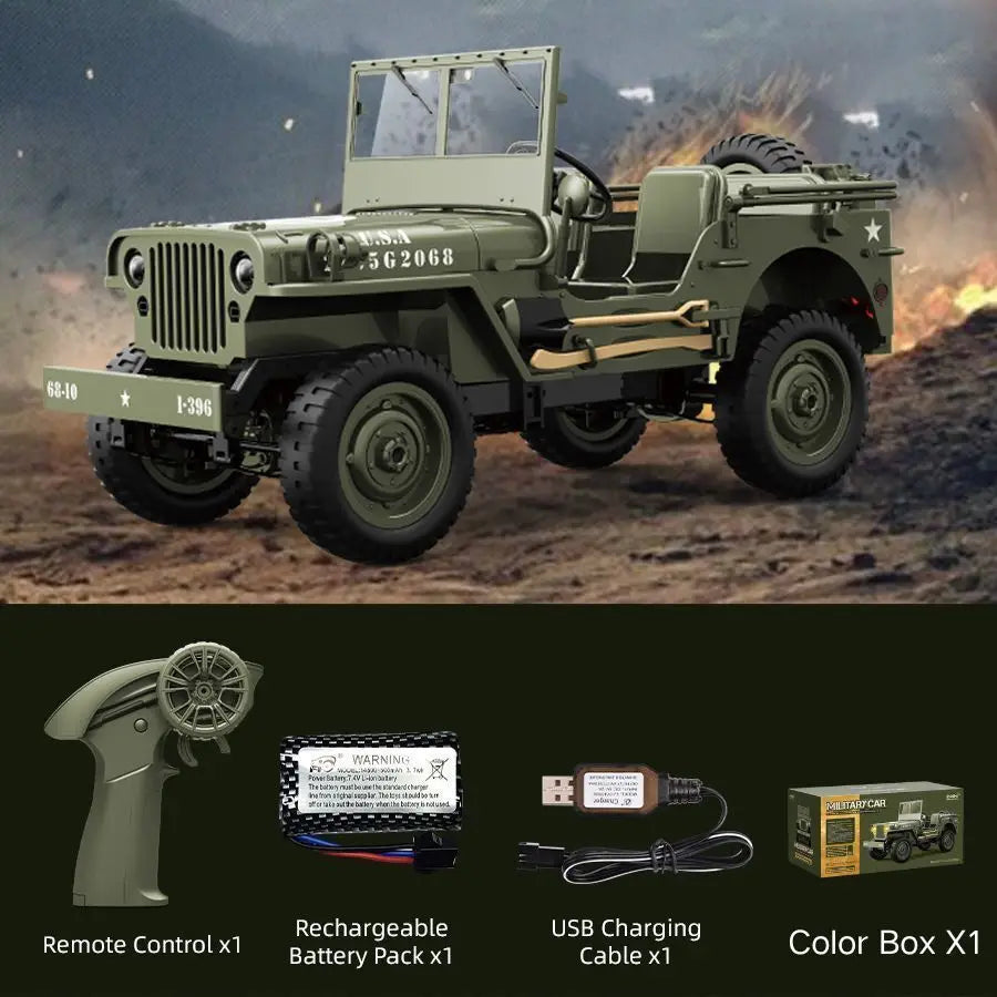JJRC C8815, Q60, Q75, Q85, Q68, Q69 1:16 RC Military Truck Tank Crawler Jeep