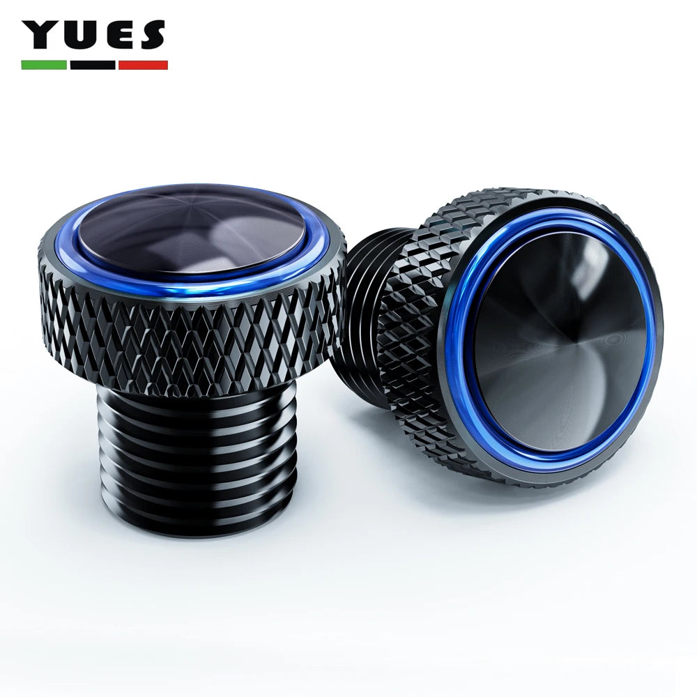 Yamaha MT07 MT09 MT10 Rear Mirror Hole Plugs M10*1.25 CNC Aluminum Screw Cover