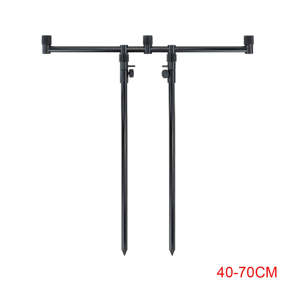 Hirisi Carp Fishing Buzz Bars for 3 Rods with Bank Sticks Rod Pod Support