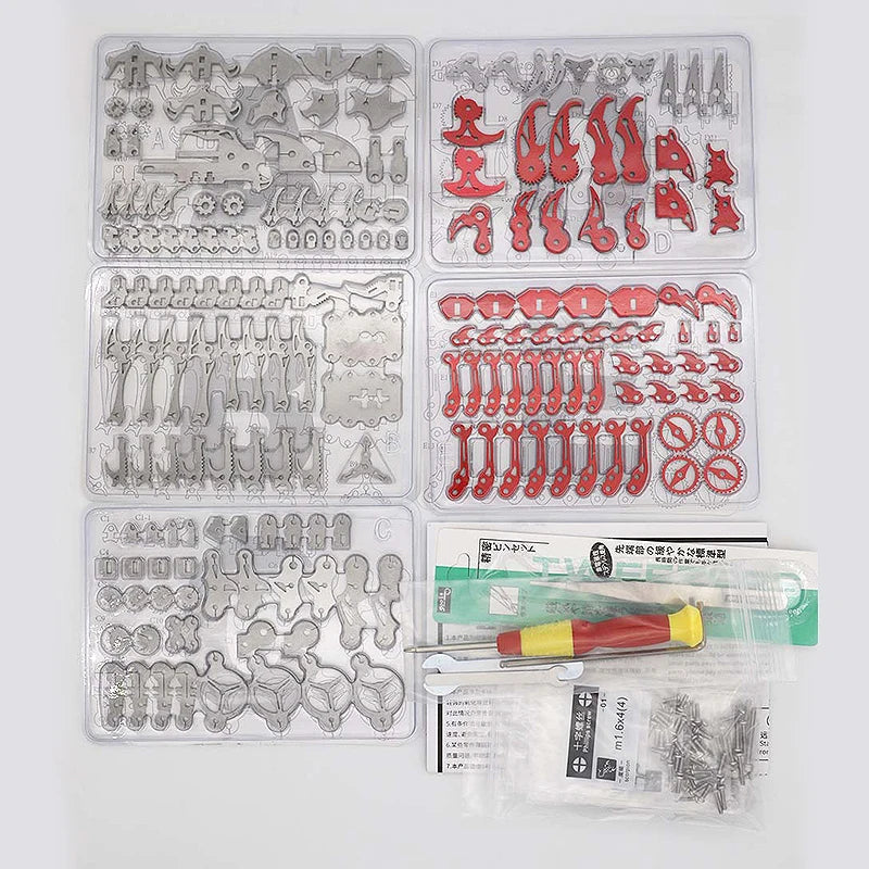 3D Scorpion Metal Puzzle Steampunk Insect Model Kit - 454 PCS DIY Model