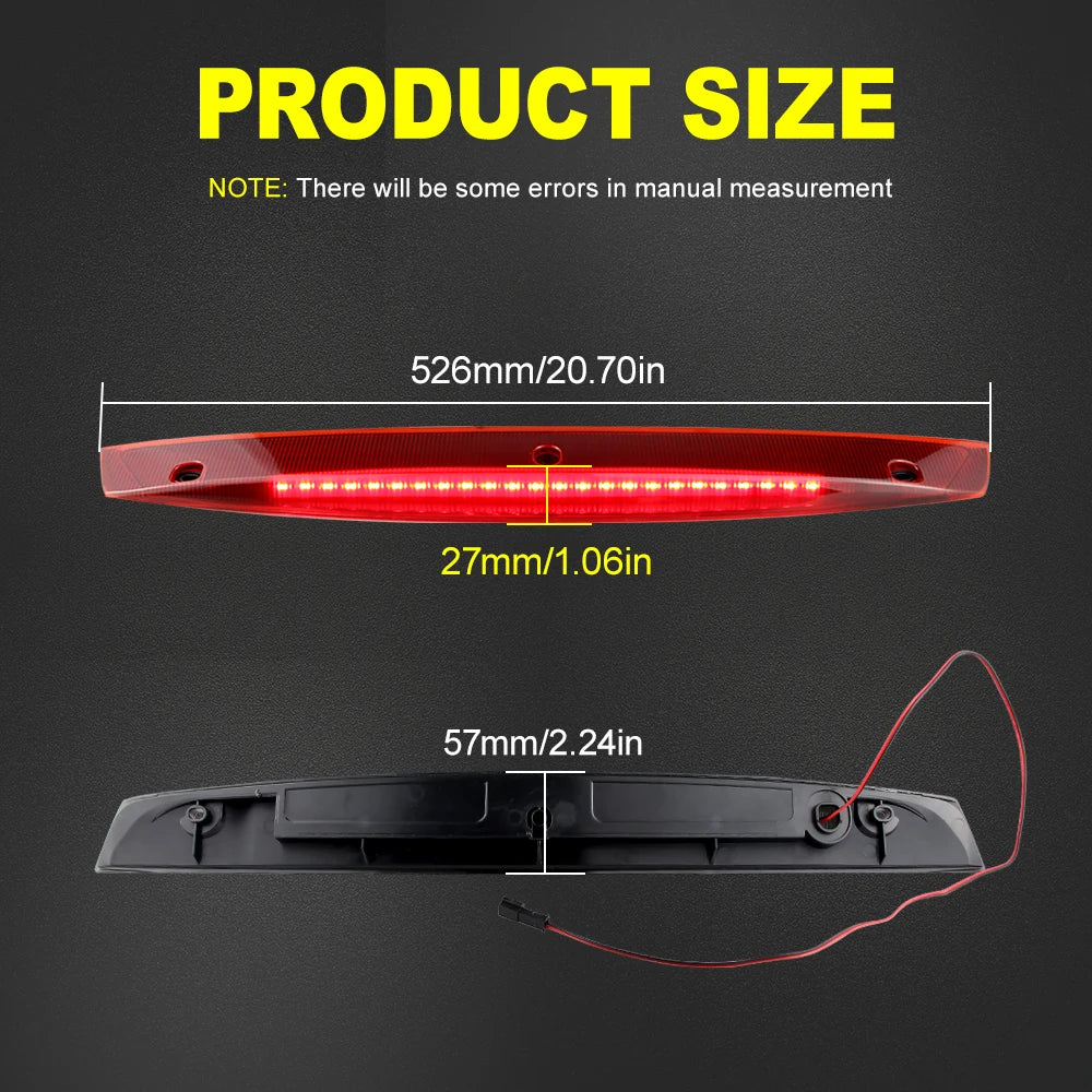 Mercedes Benz Vito Viano W639 LED 3rd Brake Light Rear Stop SMOKE A6398200056