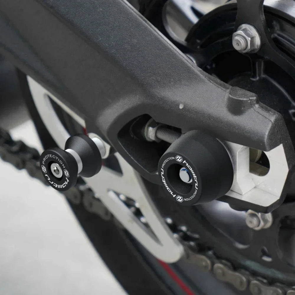Triumph Street Triple 765 675 660 Axle Fork Crash Sliders Bobbins Set