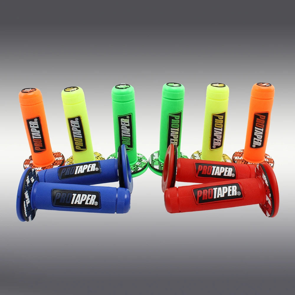 Motorcycle Gel Hand Grips 7/8" 15 Color Options for Motocross Dirt Bikes