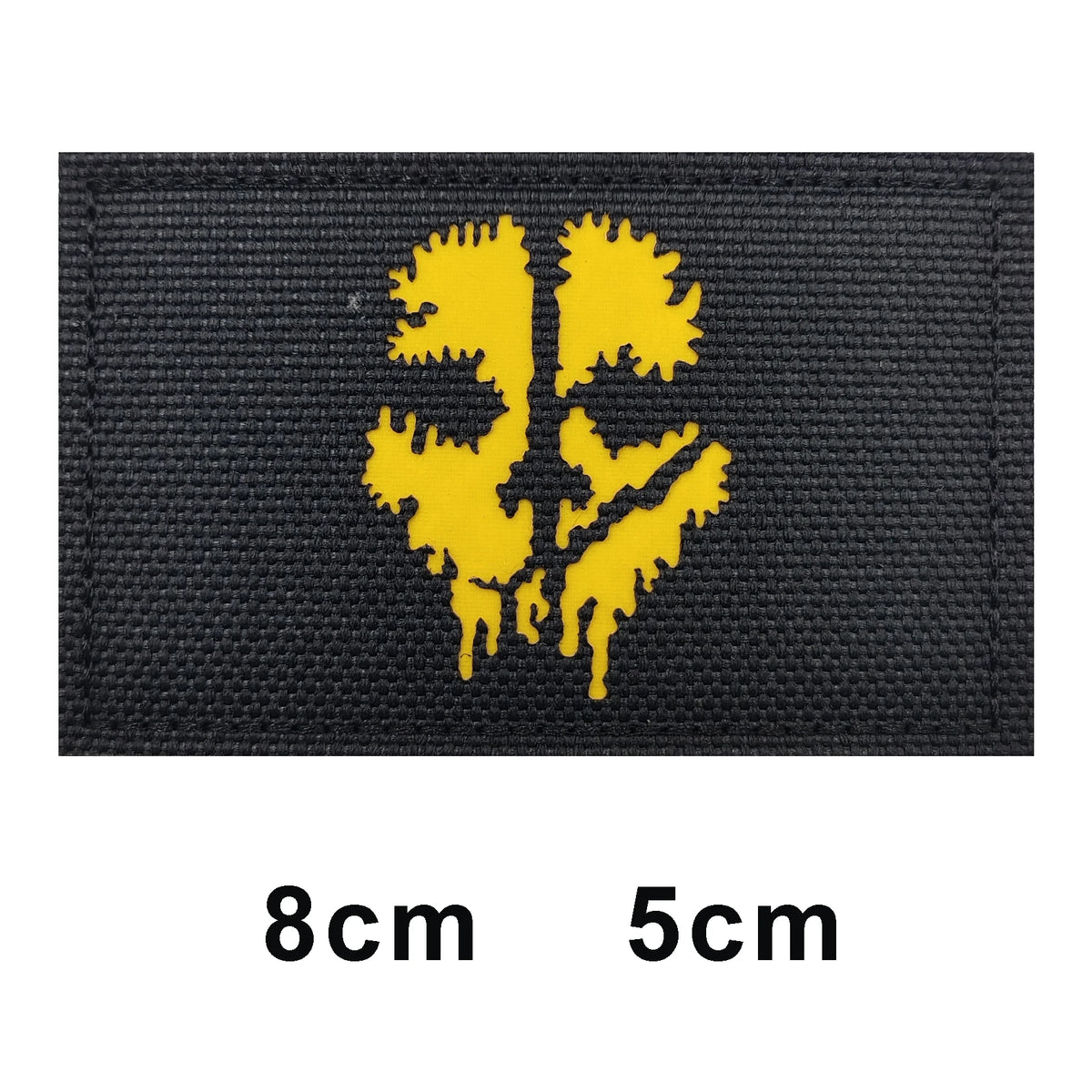 Call of Duty Ghost Skull Mask Tactical 3D Patch – Paintball Airsoft Hook/Loop