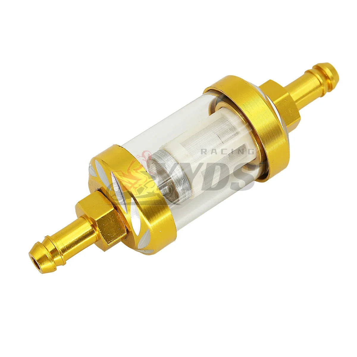 8mm CNC Aluminium Motorcycle Petrol Fuel Filter, moto x Pit Bike Dirt Bike Car
