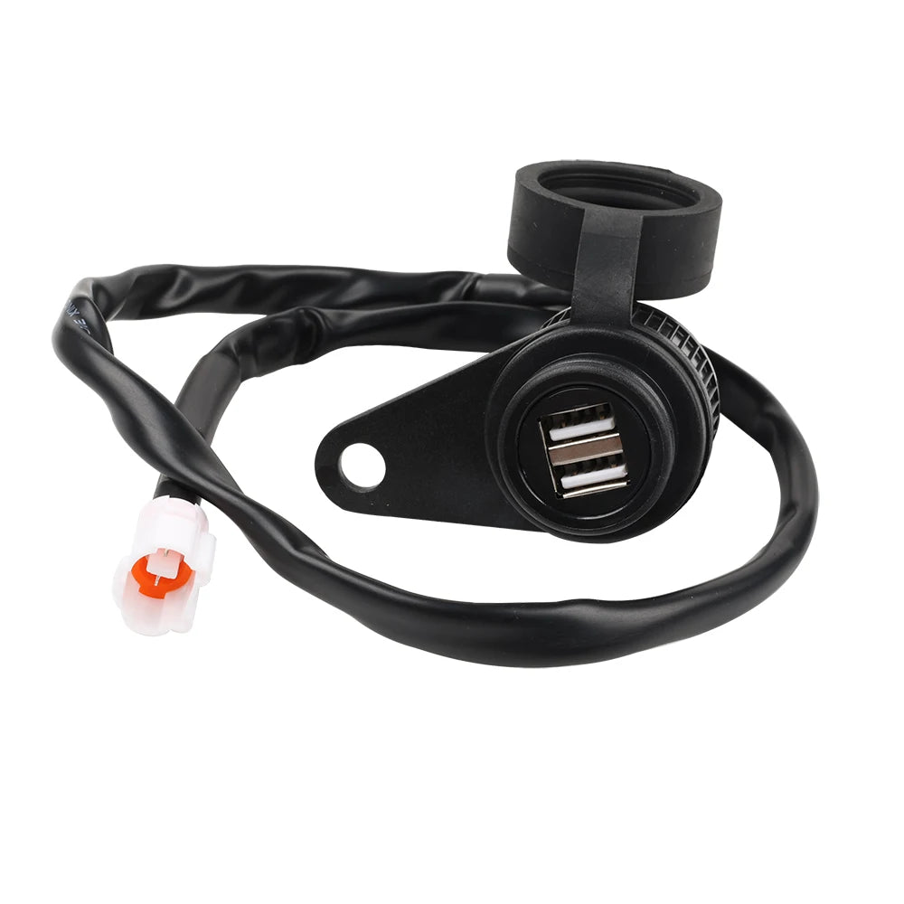 Motorcycle USB DC Outlet Adapter For Yamaha MT-07 MT-09 FZ-07 Tracer XSR 700