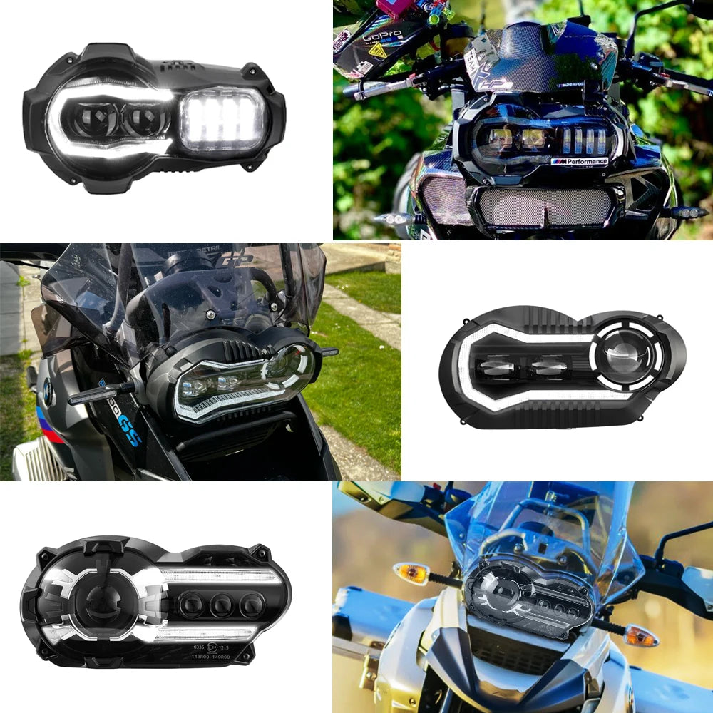 LED Headlight upgarde BMW R1200GS 2004-2012 R1200GS ADV 2005-2013 Plug & Play E24