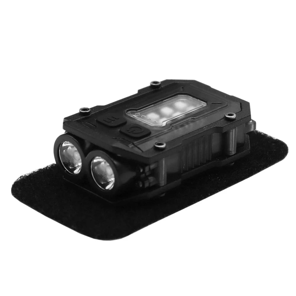 Tactical FAST MICH Helmet Light USB Rechargeable Flashing Signal Waterproof Lamp