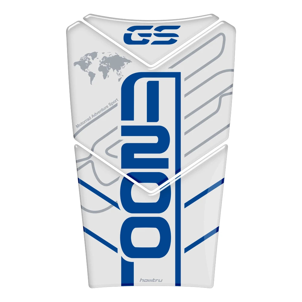 BMW R1200GS Adventure Tank Pad, LC 2014-2019, 3D Resin Motorcycle Protector