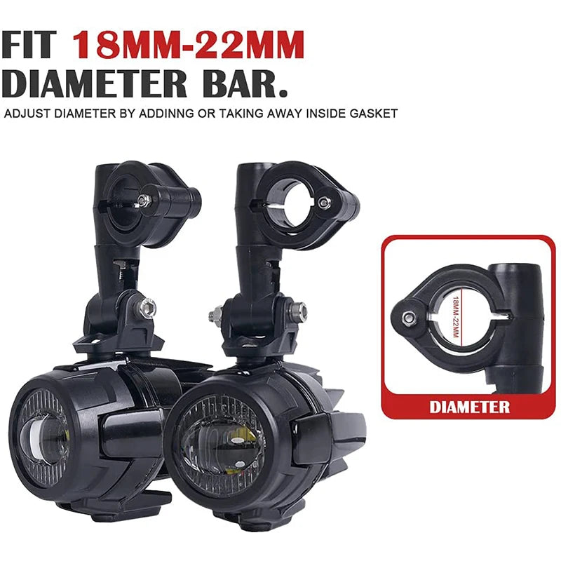 LED  Fog / spot Lights for BMW R1200GS R1250GS F800GS F850GS Adventure