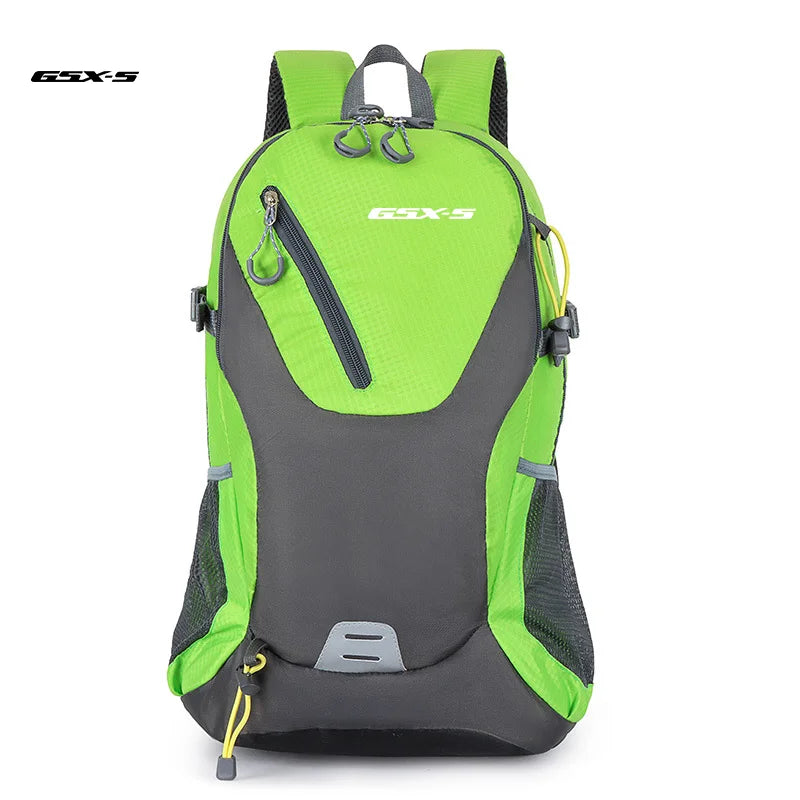 Backpack Suzuki GSX-S750 GSX-S1000 Motorcycle Travel Riding Touring Bag Gift