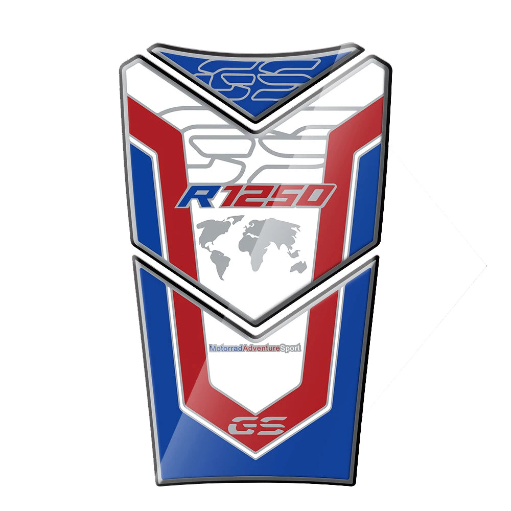 BMW R1250GS Adventure 3D Gel Tank Pad Protector 2019-2024 Paint Protection