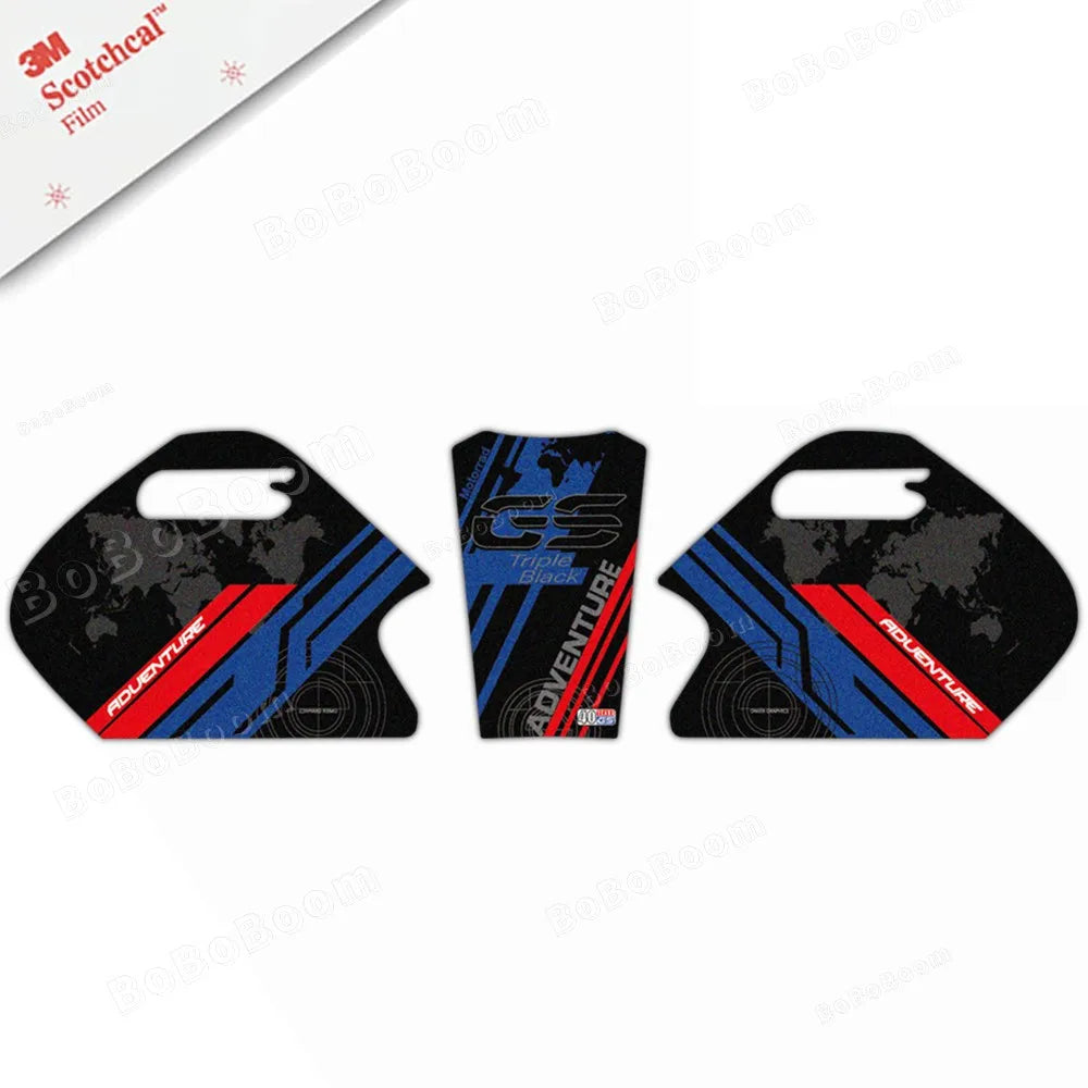 3M Tank Pad Protector BMW R1200GS / ADV R1250GS / ADV Black Sticker Fuel Tank