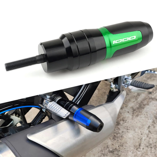 CNC Aluminium Exhaust Sliders Protector for Kawasaki Z1000 Z1000R Z1000SX