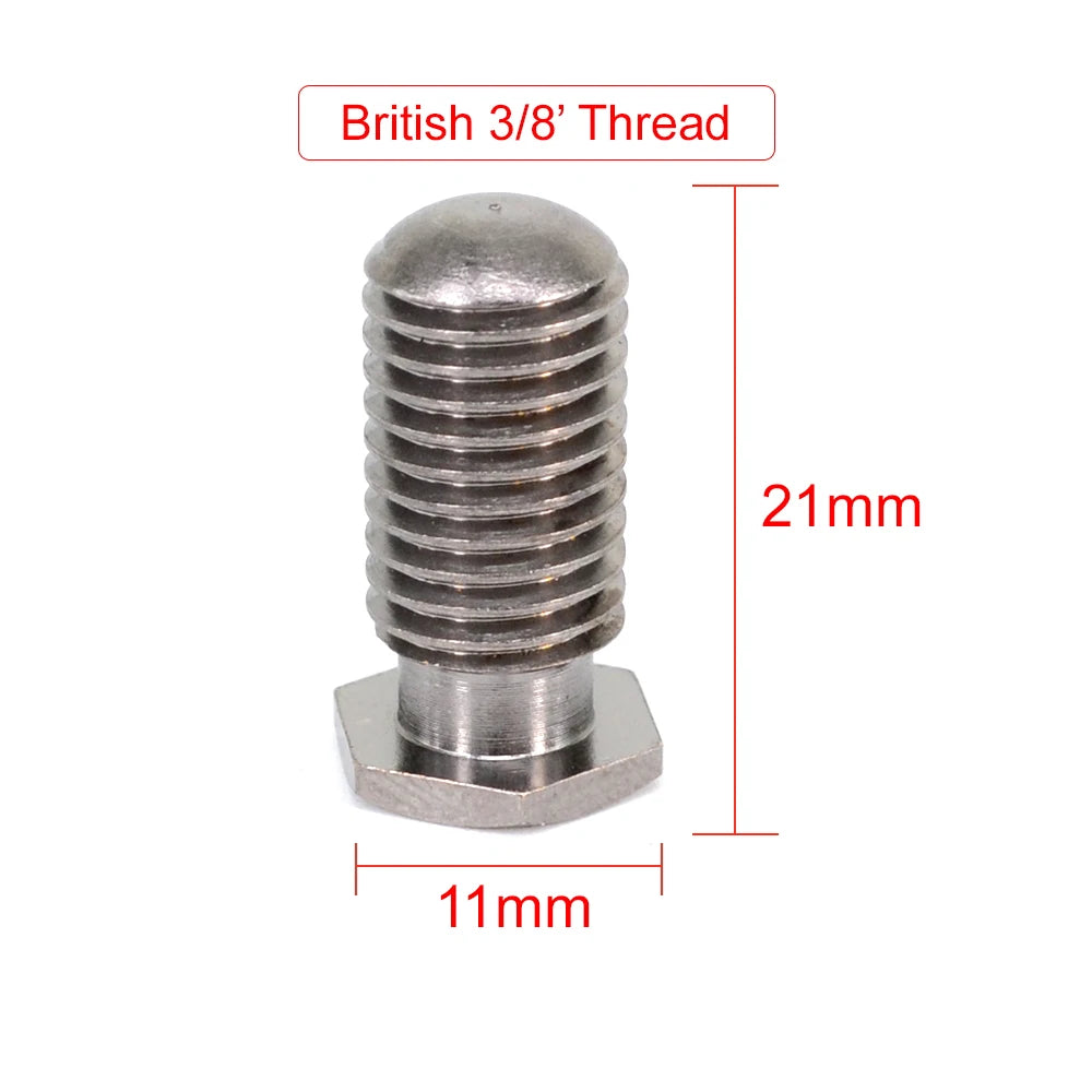 2x Brass Bolt Screws for Hirisi B1228 Carp Fishing Bite Alarm Accessory