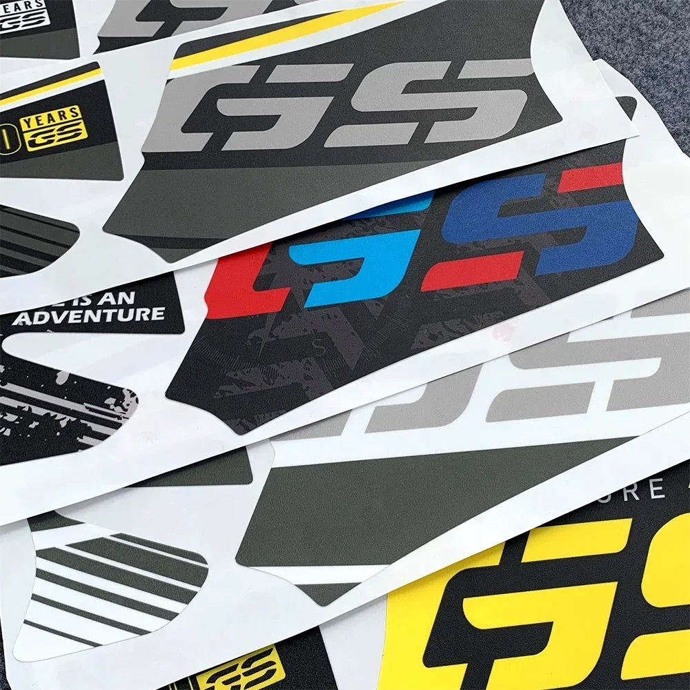 BMW R1200GS R1250GS ADV S1000XR Motorcycle Decals Swingarm Shaft, wheel & other