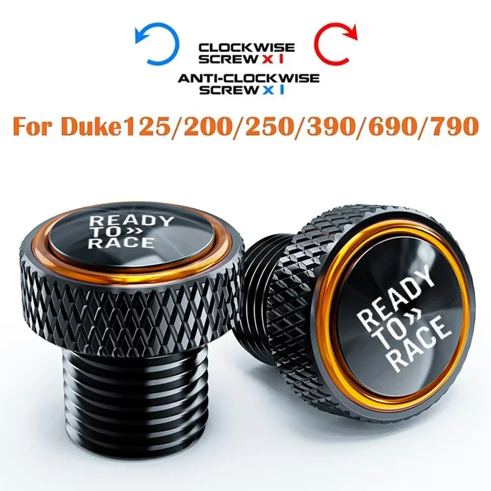 KTM Duke Mirror Hole Plugs 125 390 690 790 890 990 1290 + more