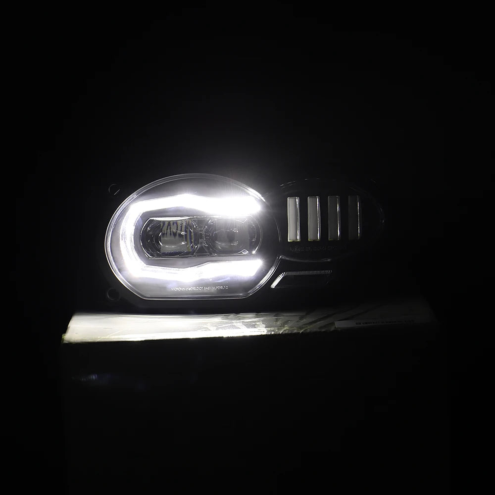 LED Headlight for BMW R1200GS ADV 2004-2012 110W IP67 Waterproof 6000K