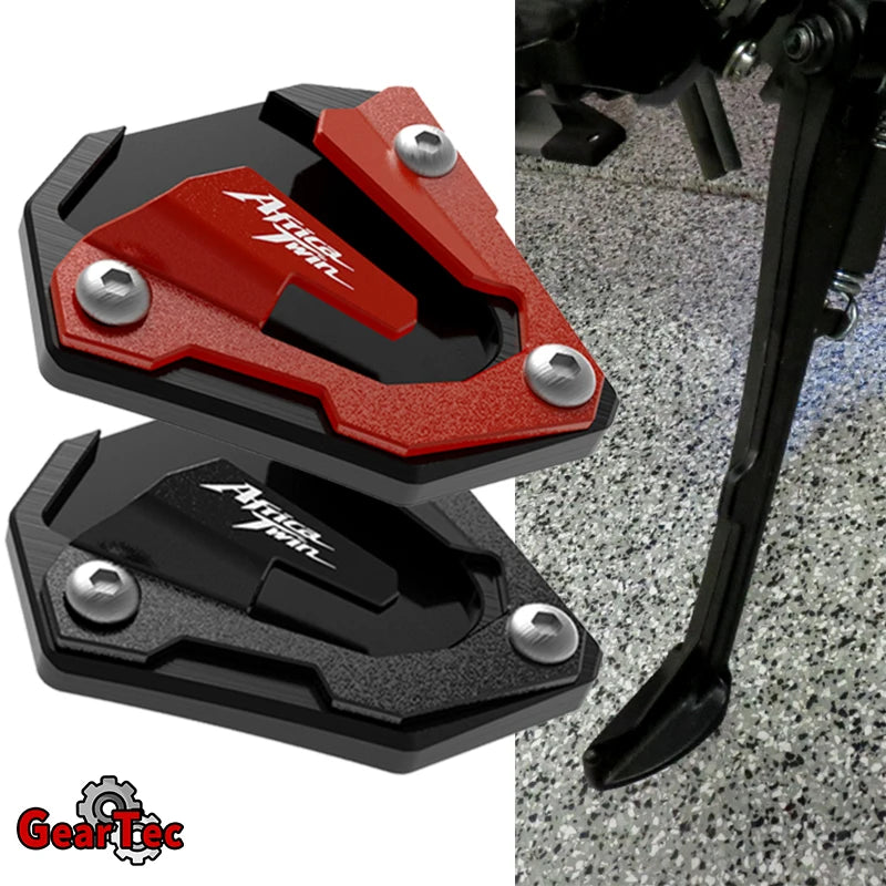 CRF1000L Side Stand Enlarger Pad for Honda Africa Twin 2016-2019 + Valve Caps